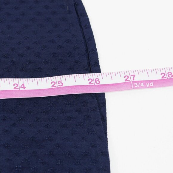 Crown & Ivy Petite Blue Lace Trim Blouse - Size PXL - Picture 9 of 9